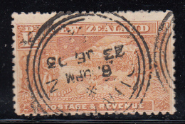 New Zealand Used Scott #101 1 1/2p Boer War Contingent Cancel: Dunedin (?) 23 JE 03 - Gebruikt