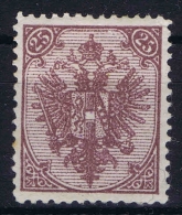 Österreichisch- Bosnien Und Herzegowina  Mi Nr 7 G Steindruck Perfo 12,50 MH/* Small Gum Fold - Nuovi