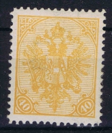 Österreichisch- Bosnien Und Herzegowina  Mi Nr 19 , Yv Nr 19    Perfo 12,50  MH/* Signed - Nuovi
