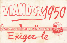 BU 1332 / BUVARD    VIANDOX  1950 - Potages & Sauces