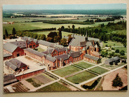 Delcampe - Forges (Bourlers), Abbaye N.-D. De Scourmont, Vue Aérienne - Thuin