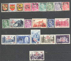 Réunion CFA: Yvert N° 281/306°; 21 Valeurs; Voir Scan - Used Stamps