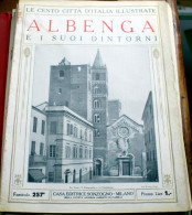 ITALIA - 1924/1929 - "LE 100 CITTA' D'ITALIA" - ALBENGA, FASCICOLO 257, COMPLETO - Old Books