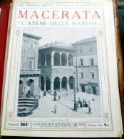ITALIA - 1924/1929 - "LE 100 CITTA' D'ITALIA" - MACERATA FASCICOLO 263, COMPLETO - Old Books