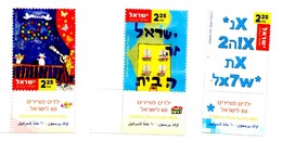IL.- Israël. 2008. Children Paint Israel's 60th. Postfris - Unused Stamps (with Tabs)