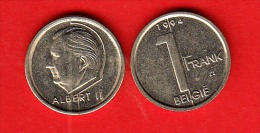 Monnaie  De Circulation Belgique (réf 108) 1 Franc Acier,type Elstrom + 1994  FL + - 1 Frank