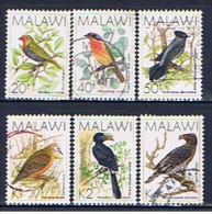 MW+ Malawi 1988 Mi 508 510-11 513-15 Vögel - Mauritius (...-1967)