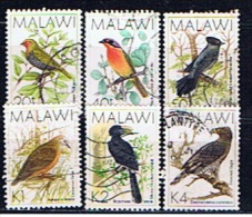 MW+ Malawi 1988 Mi 508 510-11 513-15 Vögel - Mauritius (...-1967)