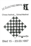 CHESS * SPORT * CHESS FESTIVAL * BLED * SLOVENIA * OWL * BIRD * ANIMAL * FM K01 * Romania - Echecs