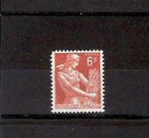 FRANCE 1957/1959 Type Moissonneuse  YT 1115 Neuf** Une Dent Manquante !! - 1957-1959 Oogst