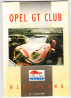 OPEL GT CLUB Nederland Magazine - Nr. 1  Maart  2004 - Other & Unclassified