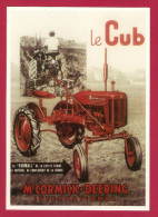 CPM.   Matériel Agricole. Tracteur Mc CORMICK-DEERING. FARMALL CUB - Traktoren