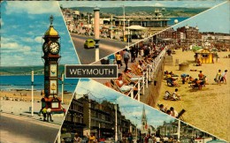 N°596 EEE 82 WEYMOUTH CARTE MULTIVUES - Weymouth