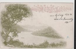 NSW103 /  AUSTRALIEN -  / New Year Greetings 1898-99, Stateonery / Ganzsache,  Ex Sydney - Brieven En Documenten