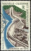 NEW CALEDONIA 50 FRANCS BARRAGE DE YATE WATERDAM SET OF 1 USED 1950 SG354 READ DESCRIPTION !! - Gebraucht