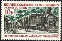 NEW CALEDONIA 10 FRANCS AMBULANT DUMBEA TRAIN SET OF 1 MINTH 1950's SG484 READ DESCRIPTION !! - Nuevos