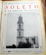 ITALIA - 1924/1929 - "LE 100 CITTA' D'ITALIA"  SOLETO FASCICOLO 296  COMPLETO - Old Books