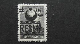 Turkey - 1957 - Official Stamp - Mi:D55**MNH - Look Scan - Timbres De Service