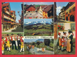 162603 / APPENZELL 789 M. - NATIONAL COSTUME , SINGER , COW , GOAT Seasonal Rotation Of Herding - Switzerland Suisse - Europa