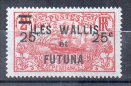 Wallis Et Futuna N° 30 Neuf Charniere - Ungebraucht