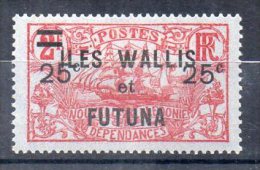 Wallis Et Futuna N° 30 Neuf Charniere - Neufs