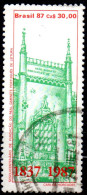 BRAZIL 1987 150th Anniv Of Royal Portuguese Reading Cabinet, Rio De Janeiro - 30cz Main Tower  FU - Oblitérés