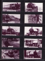 1ère Série 20 Petites Photos (trade Cards) « Preserved Steam Railways » (locomotives à Vapeur), Hobbypress, Années 1980 - Eisenbahnverkehr