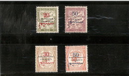 MAROC  TIMBRE POSTE TAXE  LOT  N°20 ET 22 ET 25/26  NEUF *  DE   1915 - Airmail