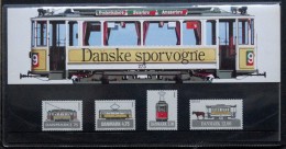 Denmark 1994   Minr.1080-83  MNH   (**)  ( Lot  4687 ) Trams  Los Tranvías Straßenbahnen - Ungebraucht
