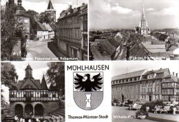 Mühlhausen In Thüringen - S/w Mehrbildkarte 2 - Muehlhausen