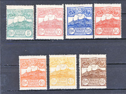 San Marino 1903 Cifra E Veduta N. 35-36, 38-42 MH Molto Freschi - Unused Stamps