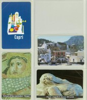 Carte Telefoniche: Serie “ Serie Turistica “ Campania - Serie 7 Valori - Nuova - Omaggio  - T - POLAROID - Privées - Hommages