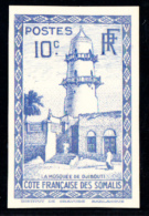COTE FRANCAISE DES SOMALIS - N° 152. - Essai En Bleu - La Mosquée De Djibouti. - Other & Unclassified