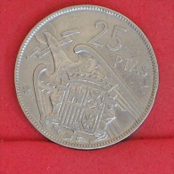 SPAIN  25  PESETAS  1957  19-67 KM# 787  -    (Nº10892) - 25 Pesetas