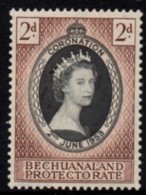 Bechuanaland Protectorate - 1953 Coronation (*) # SG 142 , Mi 128 - 1885-1964 Protectorat Du Bechuanaland