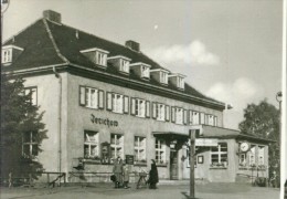 Jerichow Krs. Genthin MB Bahnhof TBC Heilstätte Hotel Karl-Liebknecht-Str. Bahnhofstraße 14.8.1961 - Genthin