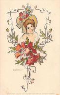 [DC5345] CARTOLINA - ILLUSTRATORE DOECKER - ART NOUVEAU - Non Viaggiata - Old Postcard - Doecker, E.