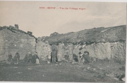 AFRIQUE,AFRIKA,AFRICA,MAG HREB,Algérie,Algéria,époq Ue Française,région Des Hauts Plateaux,SETIF EN 1900,village Negre - Setif