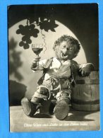 Q362, Hérisson, Vigneron, Vin, Raisin, Tonneau, Fantaisie,  GF, Circulée 1956 - Mecki