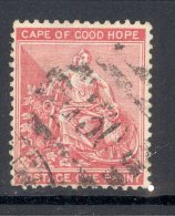 CAPE Of GOOD HOPE, Barred Numeral Postmark Nr 130 (wmk Crown CC) - Capo Di Buona Speranza (1853-1904)