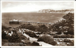 Llandudno, The Pier And Little Orme, From Happy Valley - Caernarvonshire