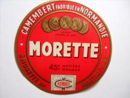 A-61148 -  Etiquette De Fromage Camembert - MORETTE - MANTILLY - Orne 61B - Kaas