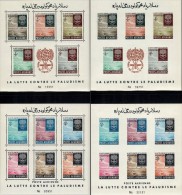 Afghanistan WHO Eradicate Malaria Sc 583-93 Perf And Imperf MNH 1962 - OMS