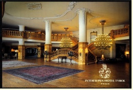 Interalpen-Hotel Tyrol  Eingangshalle  -  Telfs-Buchen  -  Ansichtskarte Ca. 2000    (4098) - Telfs