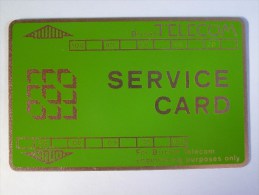 UK - Great Britain - L&G - BT - 1st Issue Specimen - Service - BT Engineer BSK Ediciones De Servicio Y Test