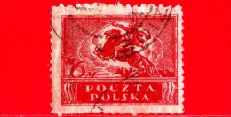 POLONIA - POLSKA - Usato - 1919 - Ulano Cavaliere Polacco - 6 M - Gebraucht