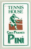 Carte Telefoniche: Tennis House Gian Franco Pini   - Nuova - Omaggio  - Man - Mantegazza - Privées - Hommages