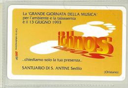 Carte Telefoniche: Ich’ Nos - La Grande Giornata Della Musica  - Nuova - Omaggio  - T - Polaroid - Privées - Hommages