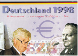 Deutsche Post - DM Satz 1998 In PP - Prägestätte A (Berlin) - Mint Sets & Proof Sets
