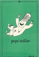 CPSM SINE CARICATURE RELIGION PAPA OUILLES SERIE SUR LES PAPES - Sine